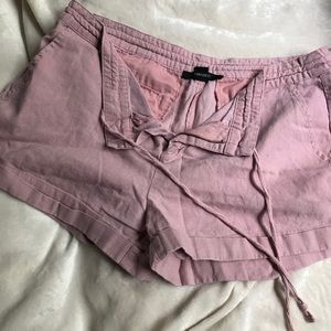 Forever 21 Pink linen shorts